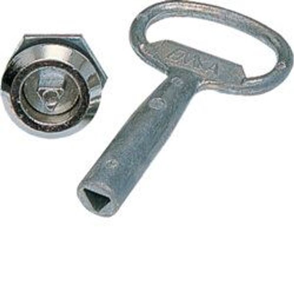 Key lock, Quadro4, with 1 key image 1