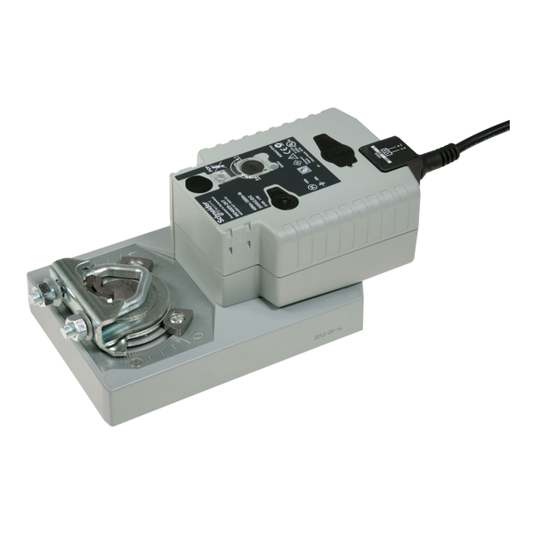 MD40-ER Damper Actuator, 2-Position or 3-Wire Floating, SuperCap Electronic Return, 240Vac/dc, 1 m Cable, 40 Nm, IP54 image 1