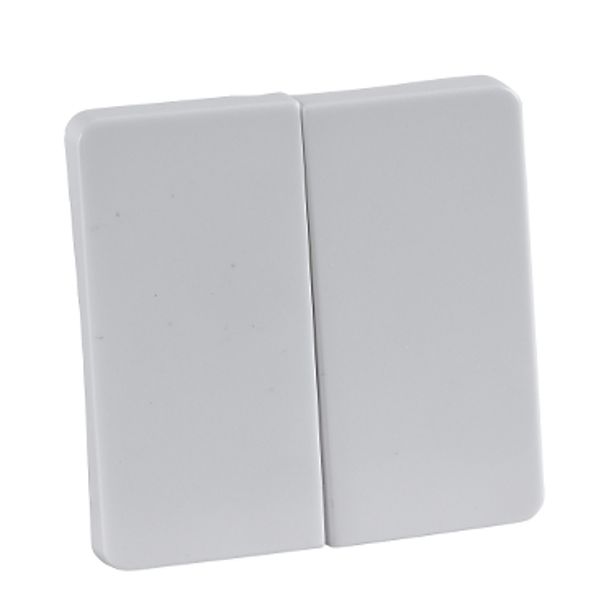 ELSO - double rocker for switch - pure white image 2