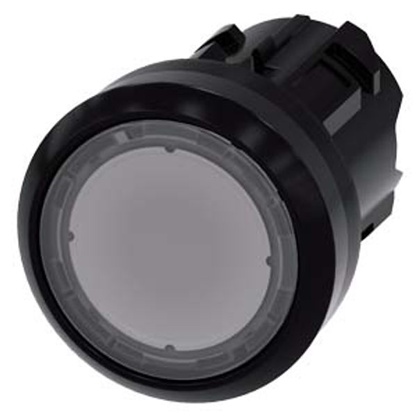 Indicator light in illuminated pushbutton design, 22 mm, round, plastic,...3SU1001-0AD70-0AA0-Z X90 image 1