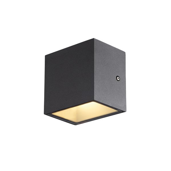 SITRA CUBE WL,  anthracite, IP44, 3000K, 10W image 1