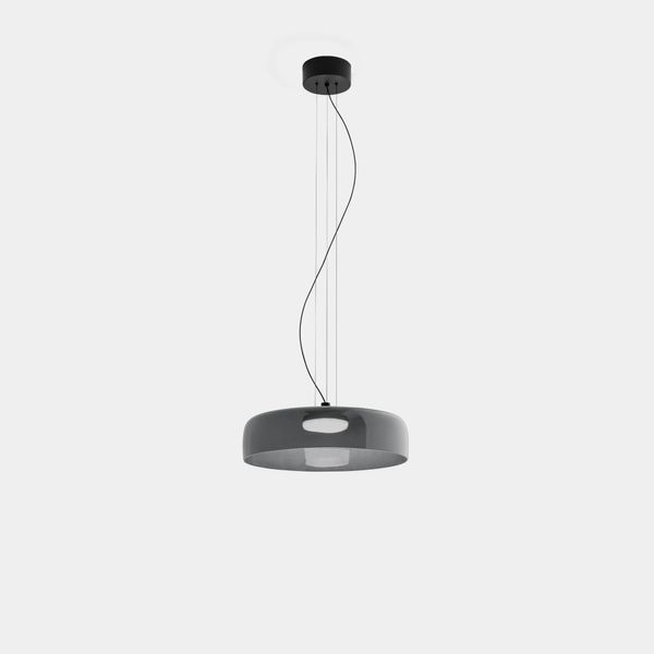 Pendant Levels 1 Body Ø420mm LED 17.2W SW 2700-3000-4000K PHASE CUT Black 1255lm image 1