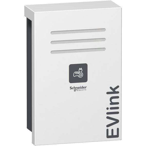 EVlink PARKING Wall Mounted 22KW 1xT2 With Shutter EV CHARGING STATION image 1
