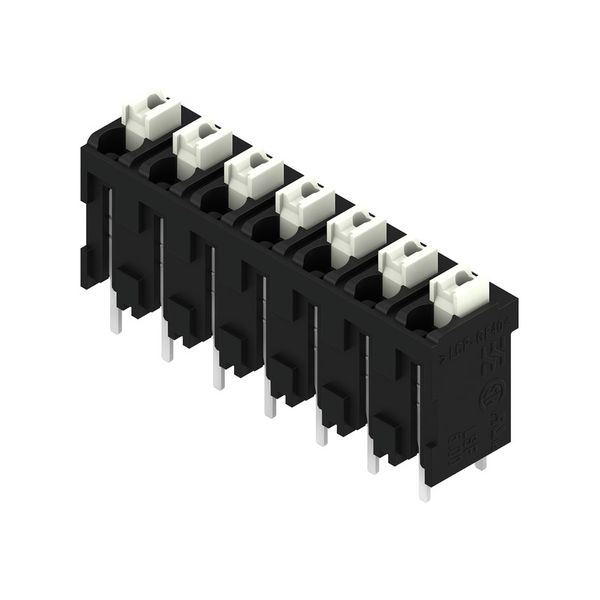 PCB terminal, 5.00 mm, Number of poles: 7, Conductor outlet direction: image 2