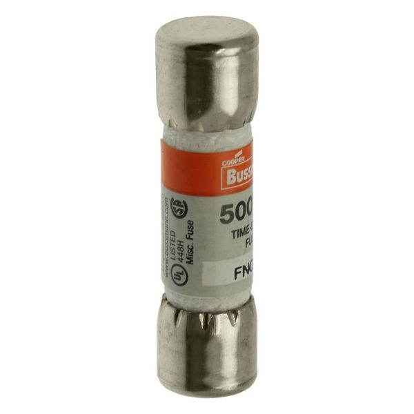 Fuse-link, LV, 15 A, AC 500 V, 10 x 38 mm, 13⁄32 x 1-1⁄2 inch, supplemental, UL, time-delay image 24