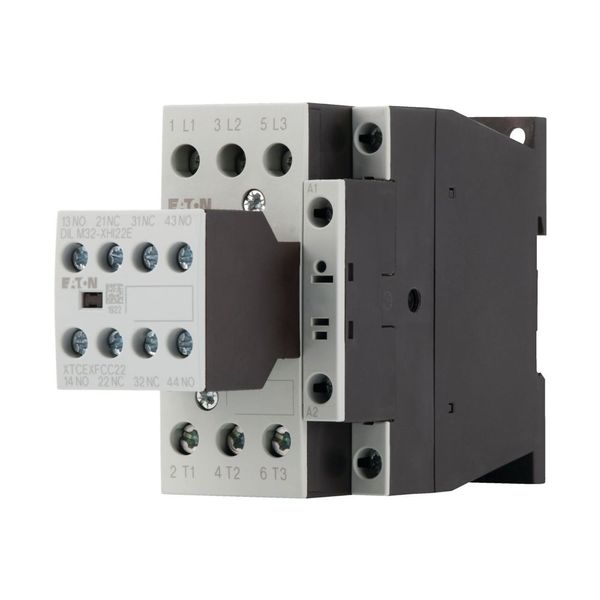 Contactor, 380 V 400 V 7.5 kW, 2 N/O, 2 NC, 230 V 50 Hz, 240 V 60 Hz, AC operation, Screw terminals image 6