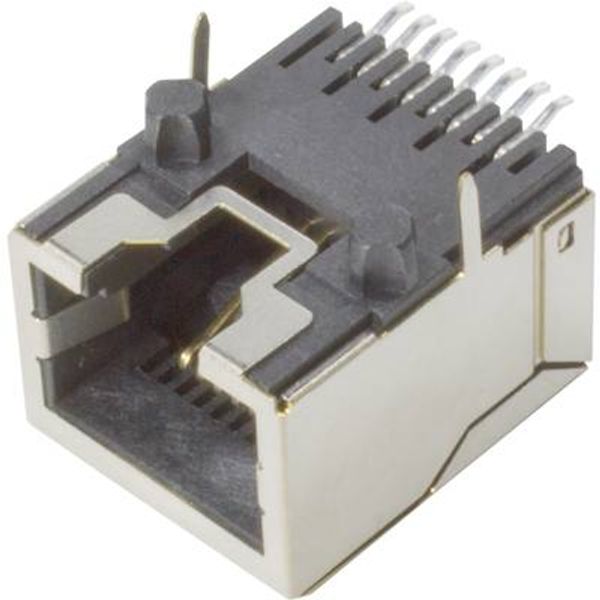 RJI RJ45 jack Cat.5 SMT 90° tape&reel image 1