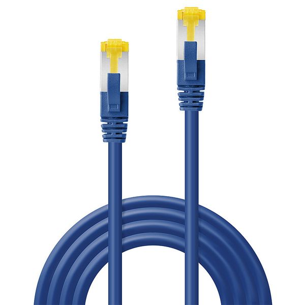 2m RJ45 S/FTP LSZH Network Cable, Blue Cat.6A Plug, Cat.7 raw cable image 2