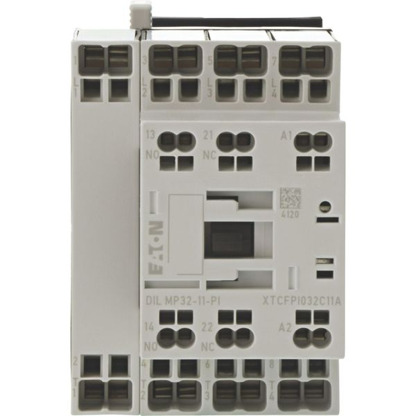 Contactor, 4 pole, AC operation, AC-1: 32 A, 1 N/O, 1 NC, 230 V 50/60 Hz, Push in terminals image 10