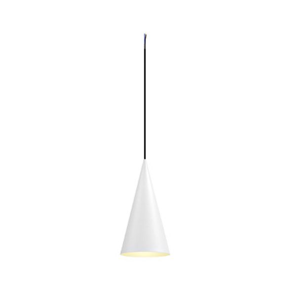 MAGICO 20 pendant lamp E27  1x max. 10W matt white image 1