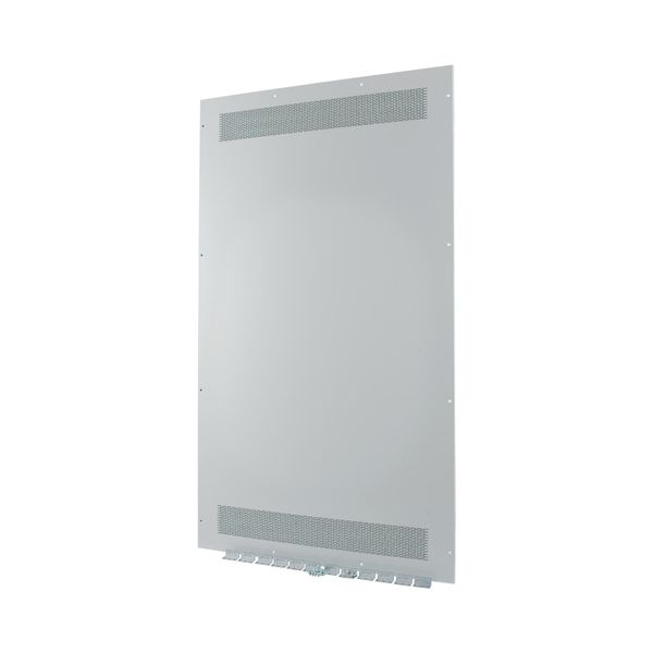 Front plate (section high), ventilated, W=1100mm, IP31, grey image 4