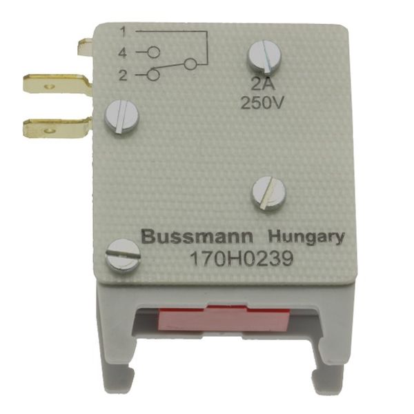 Microswitch, high speed, 2 A, AC 250 V, Switch K2, gold plated contacts image 2