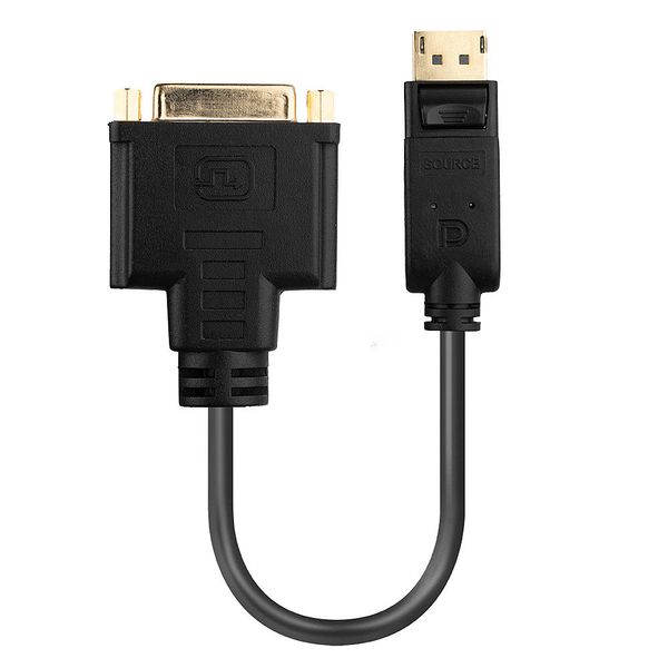 Display Port 1.2 to DVI-D Basic Adapter Connects a single DisplayPort source to a single DVI-D display with a maximum resolution of 1920x180@60Hz / 1920x12000@60Hz image 2