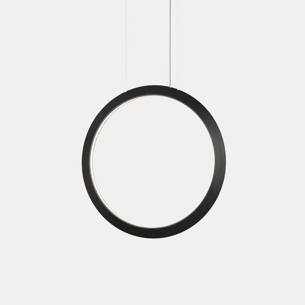 Pendant Circular Vertical Inward ø900 Surface LED 45.6W 1319lm 2400K Black image 1