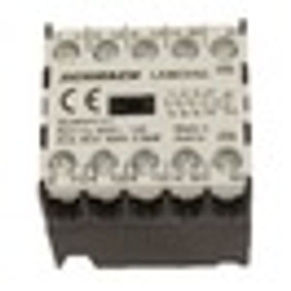 Micro Contactor 3NO+1NC, 2,2kW, 5A, 24VAC image 2