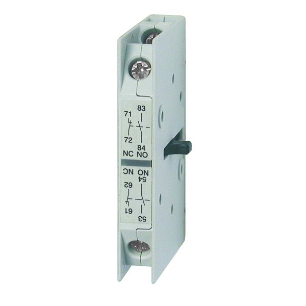 Auxilary contact, 1-pole, 1NO+1NC, side mounting, 10A for J7KN150-175 image 4