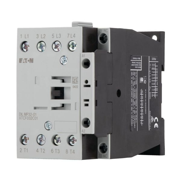 Contactor, 4 pole, 32 A, 1 NC, 230 V 50 Hz, 240 V 60 Hz, AC operation image 6