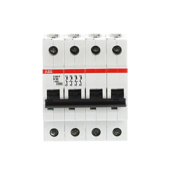 S204P-D50 Miniature Circuit Breaker - 4P - D - 50 A image 6