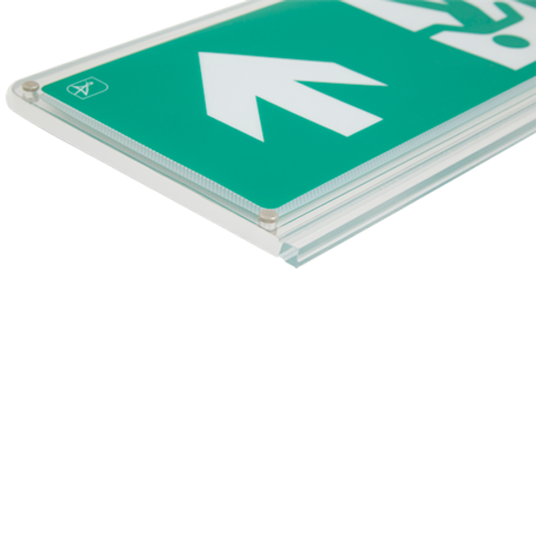 Harrier IP65 Blade Exit Sign Double Sided Legend Arrow Down image 6