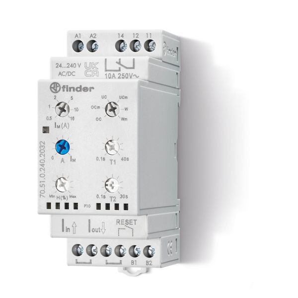 Universal current monitoring relay 1W 240VUC/adjustable/asymmetry (70.51.0.240.2032) image 3