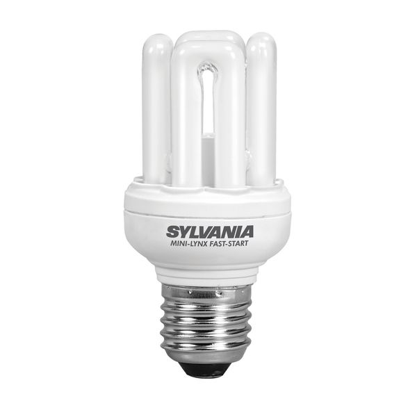 CFL Lamp E27 11W 6000K 585lm 0035113 Sylvania image 1