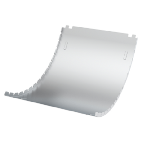 COVER FOR CONVEX DESCENDIONG CURVE 90°  - BRN  - WIDTH 395MM - RADIUS 150° - FINISHING Z275 image 1