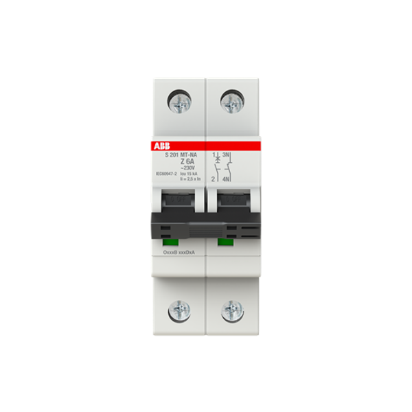 S201MT-Z6NA Miniature Circuit Breakers MCBs - 1+NP - Z - 6 A image 6