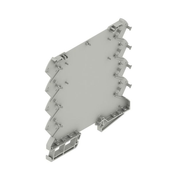 Basic element, IP20 in installed state, Plastic, Agate grey, Width: 6. image 1