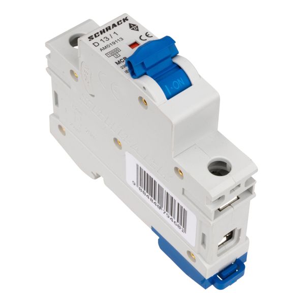 Miniature Circuit Breaker (MCB) AMPARO 10kA, D 13A, 1-pole image 3