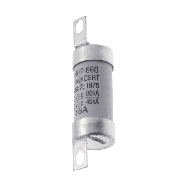 Fuse-link, low voltage, 16 A, AC 660 V, DC 250 V, BS88/A2, 22 x 82 mm, gL/gG, BS image 17