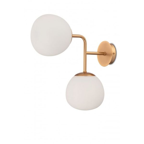 Modern Erich Wall Lamp Brass image 2