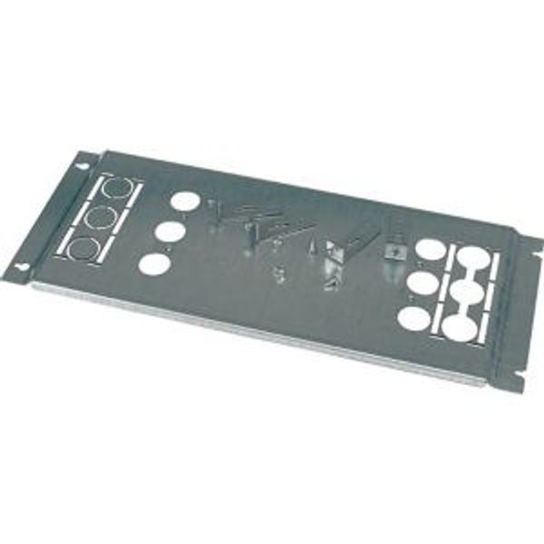 Mounting plate, +mounting kit, for NZM3, vertical, 4p, HxW=600x425mm image 4