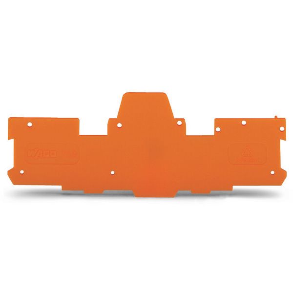 Separator plate 1.1 mm thick oversized orange image 1