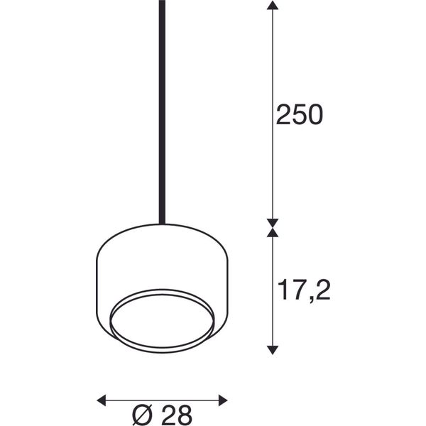 PANTILO 28 E27 max. 15W 230V kupfer image 3