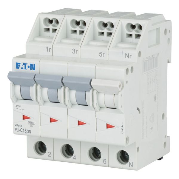 Miniature circuit breaker (MCB) with plug-in terminal, 16 A, 3p+N, characteristic: C image 2