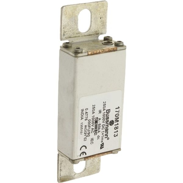 Fuse-link, high speed, 250 A, DC 1000 V, size 000, 24 x 36 x 115 mm, aR, IEC image 3