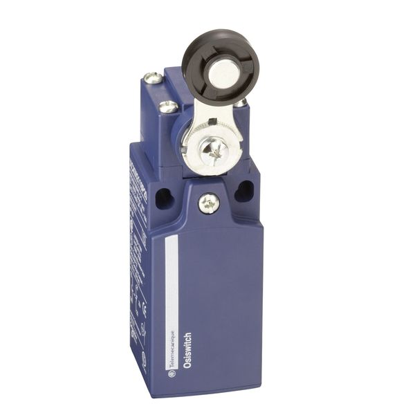 Limit switch, Limit switches XC Standard, XCKN, thermoplastic roller lever, 1NC+1 NO, snap, M20 image 1