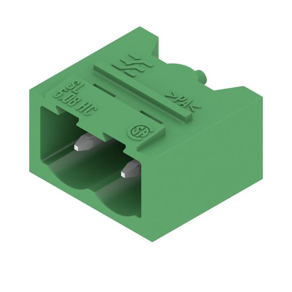 PCB plug-in connector (board connection), 5.08 mm, Number of poles: 2, image 4