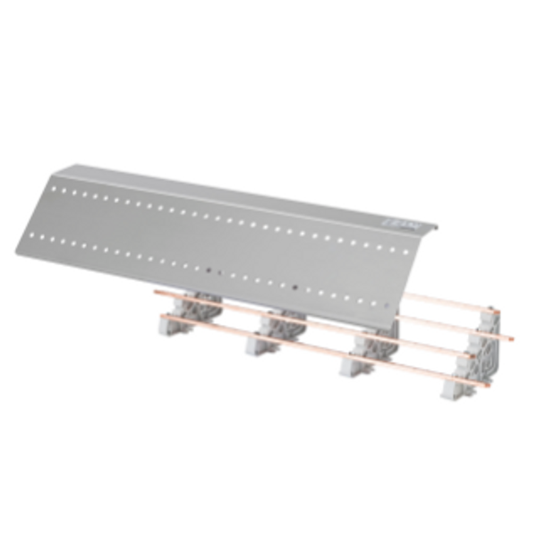HORIZONTAL FOUR POLE DIVIDER - 400A - 600x150x70MM - 24 MODULES - ON FUNCTIONAL PROFILE - FOR QDX 630L/H-1600H image 1