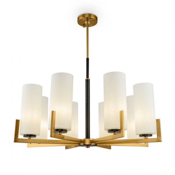 Modern Fortano Chandelier Brass image 4