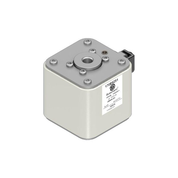 Fuse-link, high speed, 450 A, AC 1400 V, size 3, aR, IEC, with indicator image 4