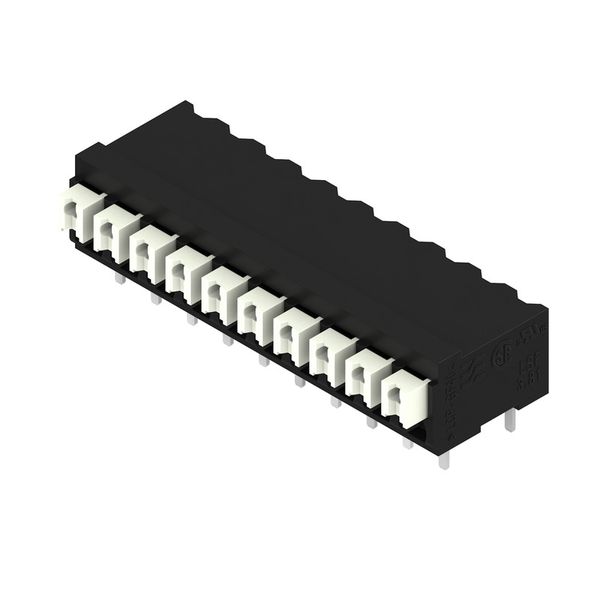 PCB terminal, 3.81 mm, Number of poles: 10, Conductor outlet direction image 3