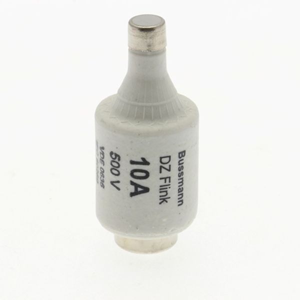 Fuse-link, LV, 10 A, AC 500 V, D2, gR, IEC, fast acting image 2