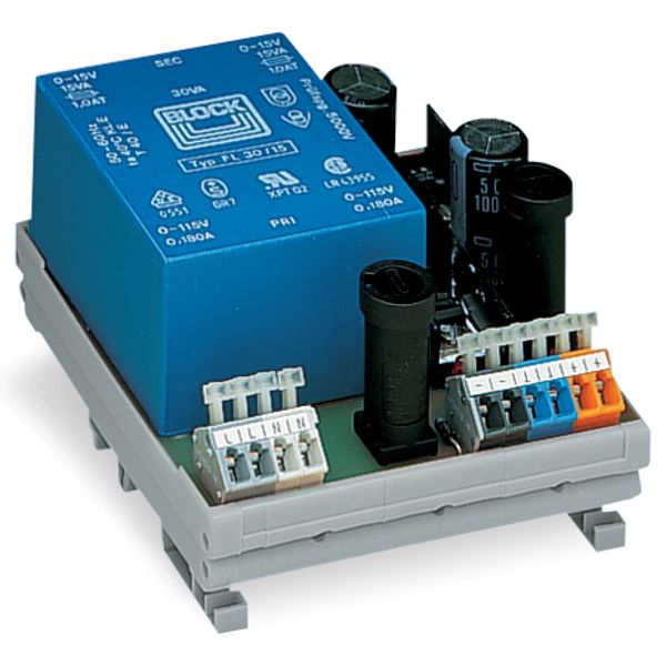 stabilized power supply Input voltage: 230 VAC ±15 VDC output voltage image 4