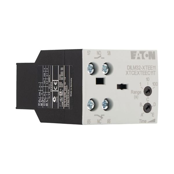Timer module, 24VAC/DC, 0.1-100s, on-delayed image 14