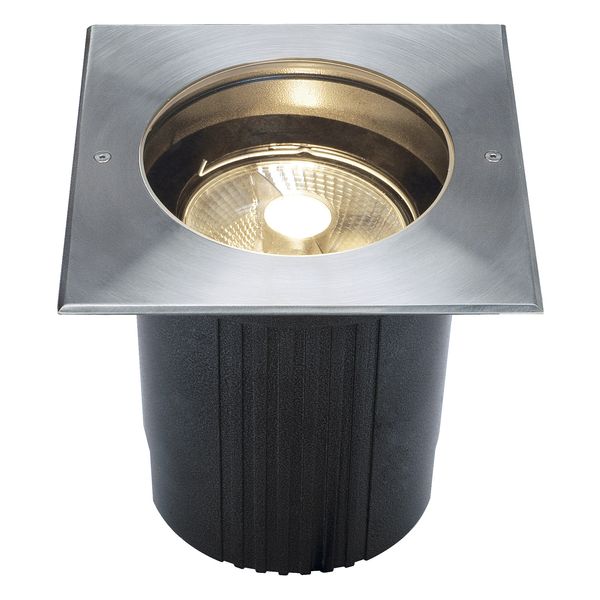 DASAR 215 rec lamp, max. 75W, IP67, angular, stainl. steel image 1