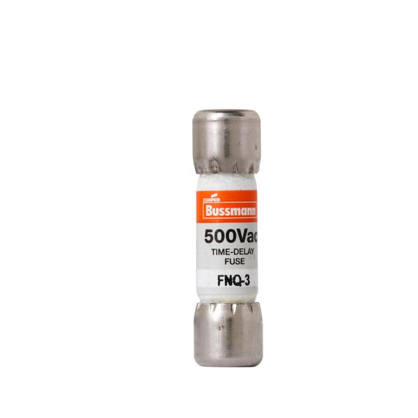 Fuse-link, LV, 3 A, AC 500 V, 10 x 38 mm, 13⁄32 x 1-1⁄2 inch, supplemental, UL, time-delay image 20