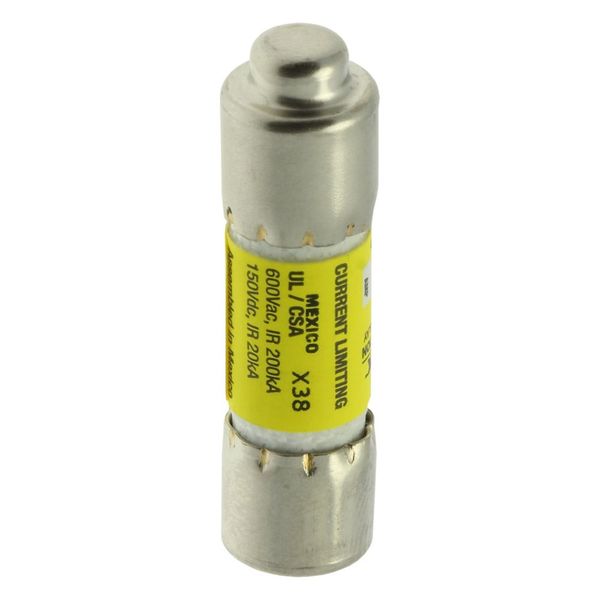Fuse-link, LV, 12 A, AC 600 V, 10 x 38 mm, CC, UL, time-delay, rejection-type image 3