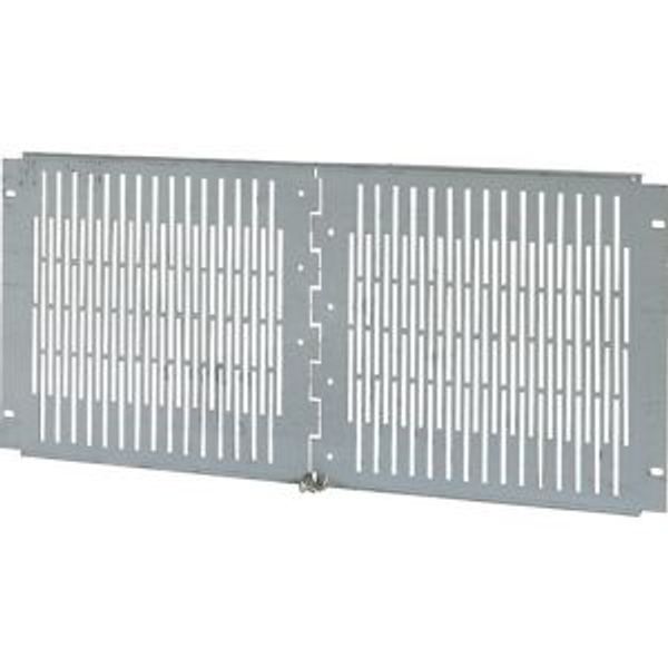 Ventilated partition for Power Section, HxW=250x800mm image 1