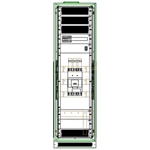 LS Feld IP31 800A inkl. 50x10mm Hauptsammelschiene (HSS) image 1